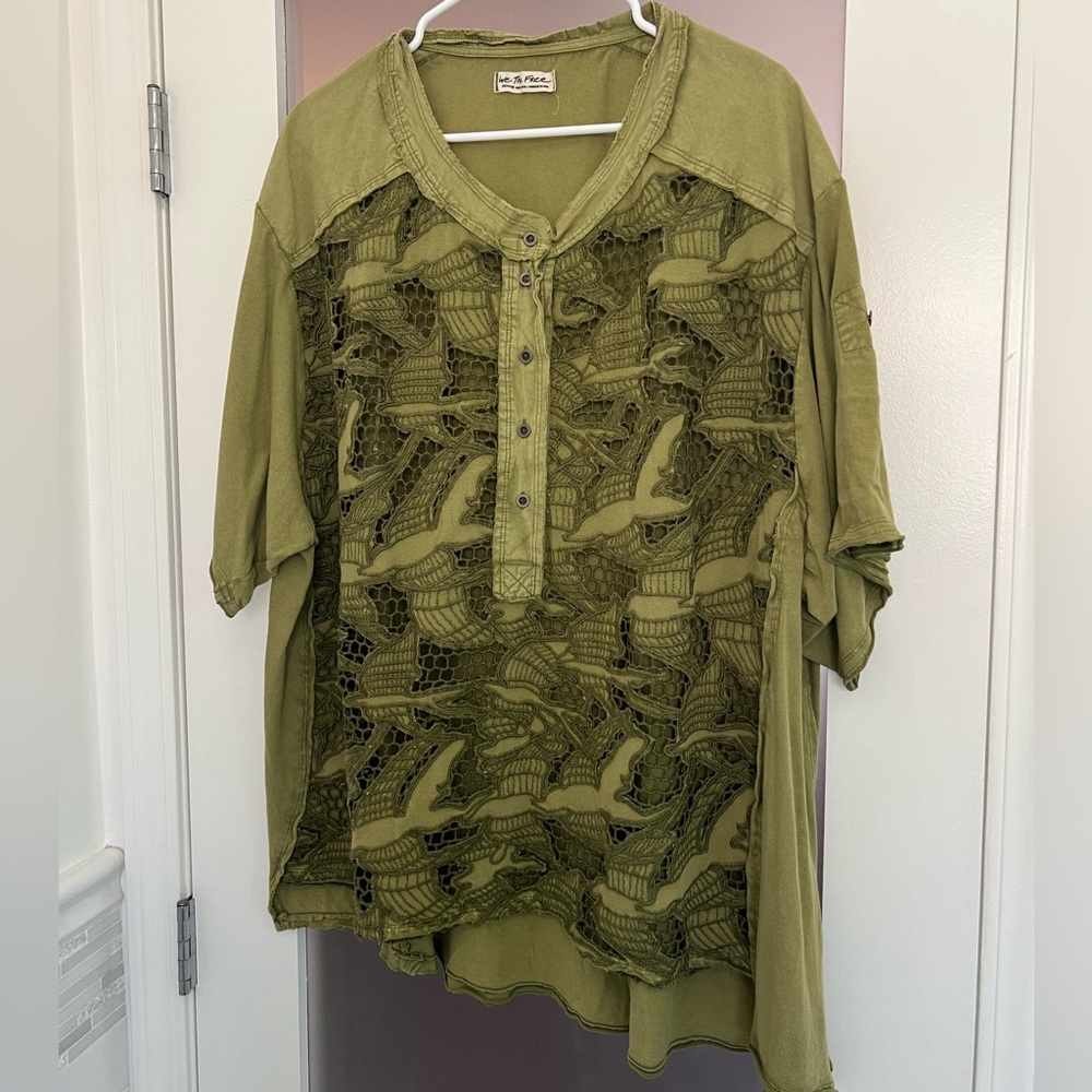 Free People Oversized Top